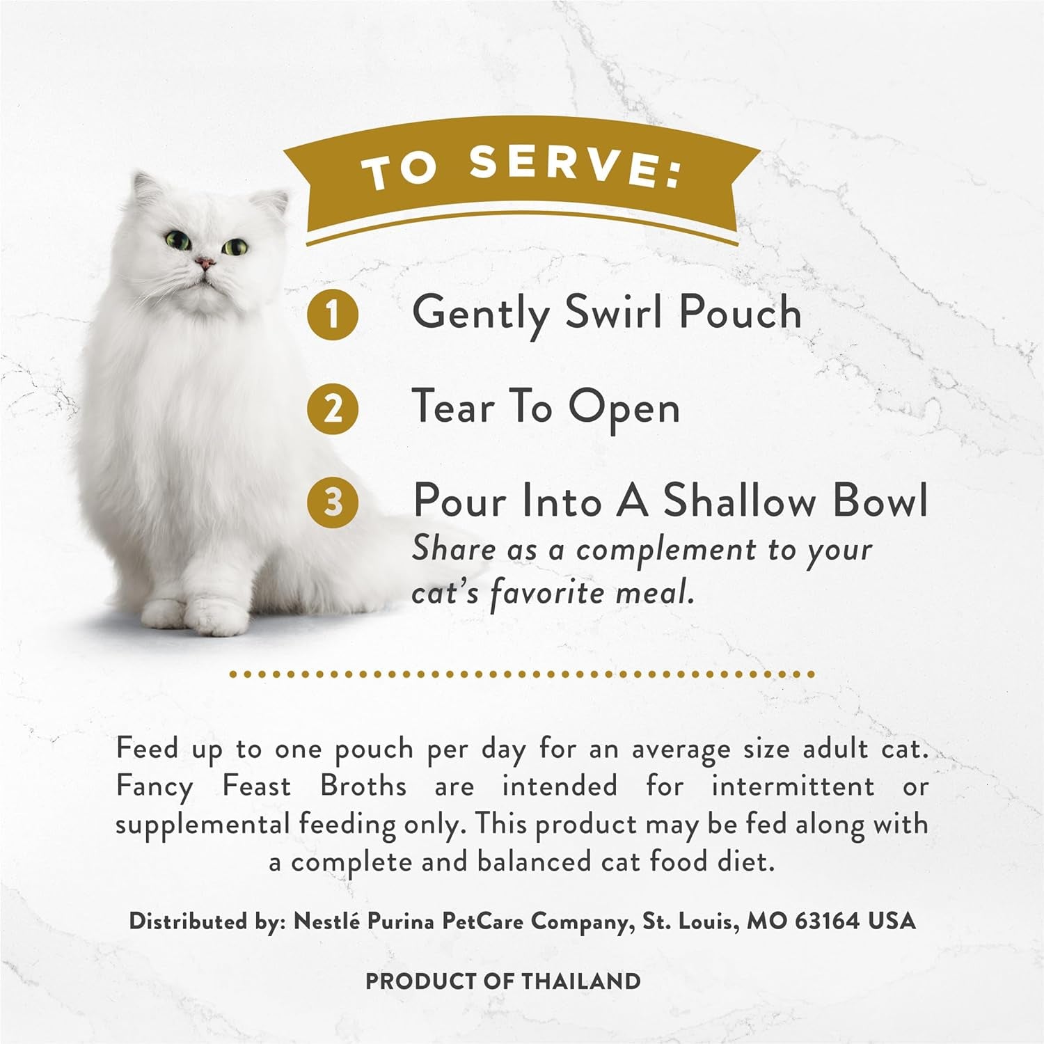Purina  Lickable Senior Cat Food Broth Topper Creamy with White Meat Chicken - (Pack of 16) 1.4 oz. Pouches
